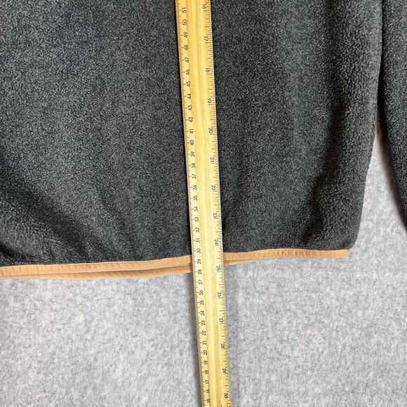 Patagonia Grey Lightweight Synchilla Snap T Fleece Pullover Size Small - Picture 9 of 11